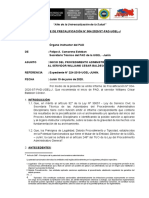 Informe de Precalificacion Inicio Pad Wiliams Baldeon