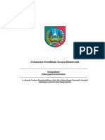 DP Pemeliharaan Berkala Jalan Sidowareg - Kertorejo ( DAK )