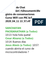 Registro de Conversaciones Curso WiFi Con PIC IoT 2020 - 04 - 11 13 - 57