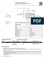 Model Normally Open, Modulating Element: Series 2 / Capacity: 30 GPM / Cavity: T-2A