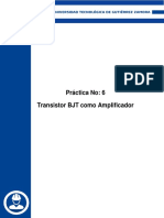 Practica - 6 - Transistor BJT Como Amplificador