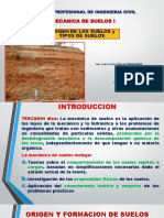 SESION No. 2 - ORIGEN DE SUELOS Y TIPOS DE SUELOS PDF
