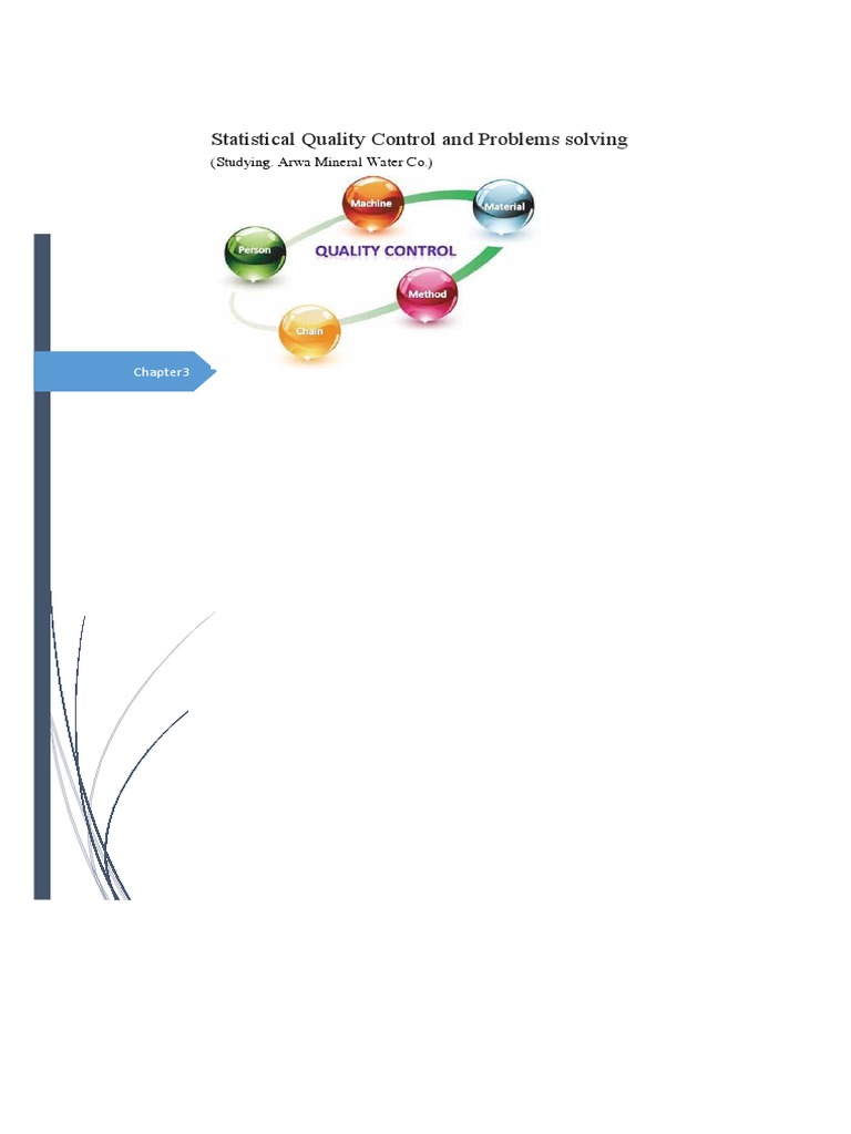 Statistical Quality Control and Problems Solving: (Studying. Arwa ...
