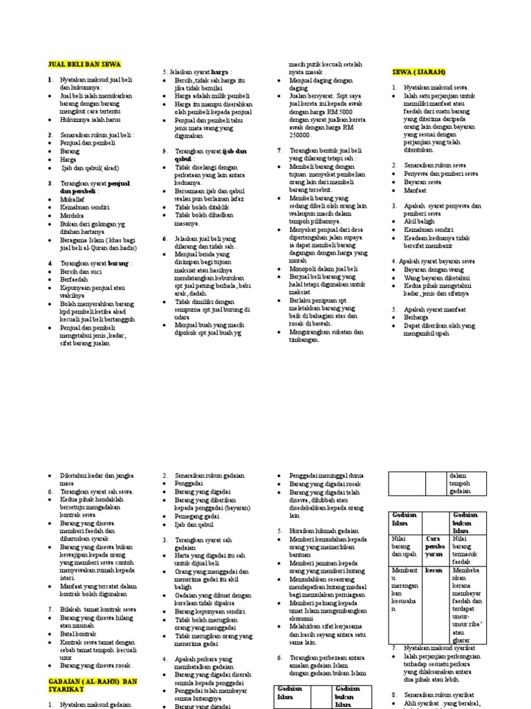 Jual Beli Dan Sewa  PDF