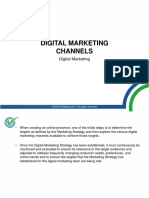 Digital Marketing (DM) Channels
