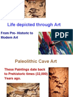 Life Depicted Through Art: From Pre-Historic To Modern Art