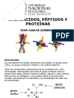 Aminoácidos Péptidos y Proteínas 2016-I PDF