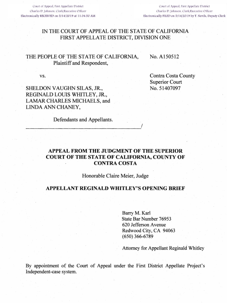 Californiavsilas Defensebrief PDF Batson V. Kentucky Peremptory