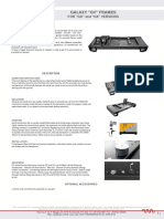 Galaxy "GV" Frames: For "Go" and "GX" Versions Main Features
