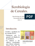 Microbiología de Cereales