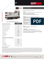 Infinity G15Rs-E3: 50Hz@1500RPM 400/230V 3PH