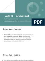 Aula 12 - Árvore AVL