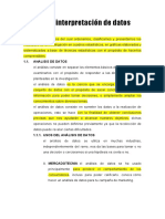 Análisis e Interpretación de Datos PDF