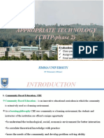Appropriate Technology (CBTP-phase 2) : Jimma University