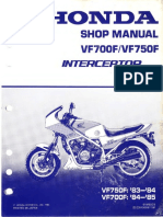 83-85 Honda VF750F-VF700F Shop Manual