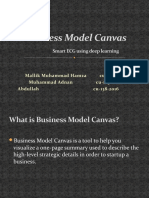Business Model Canvas: Smart ECG Using Deep Learning