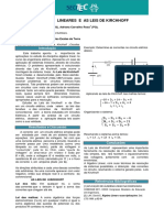 Sistemas Lineares e As Leis de Kirchhoff PDF