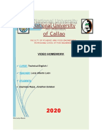 National University of Callao: Video Homework