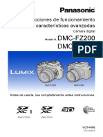 (DMC-FZ60) Instrucciones de funcionamiento para características avanzadas. Cámara digital. Antes de usarla, lea completamente estas instrucciones..pdf