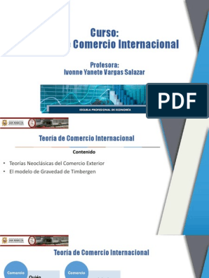 07-Modelo Gravedad PDF | PDF | El comercio internacional | Gravedad