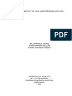 Administracion de Inventarios, Conceptos Basicos y Rol PDF