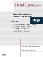 Principales Acuerdos Del Peru