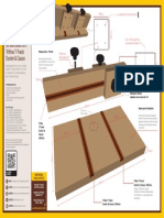 Base para furadeira de bancada com trilhos T-Track