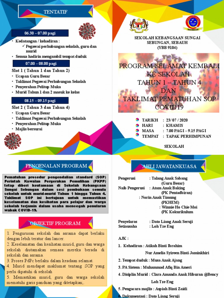 Buku Program Taklimat Sop Covid19 Pdf
