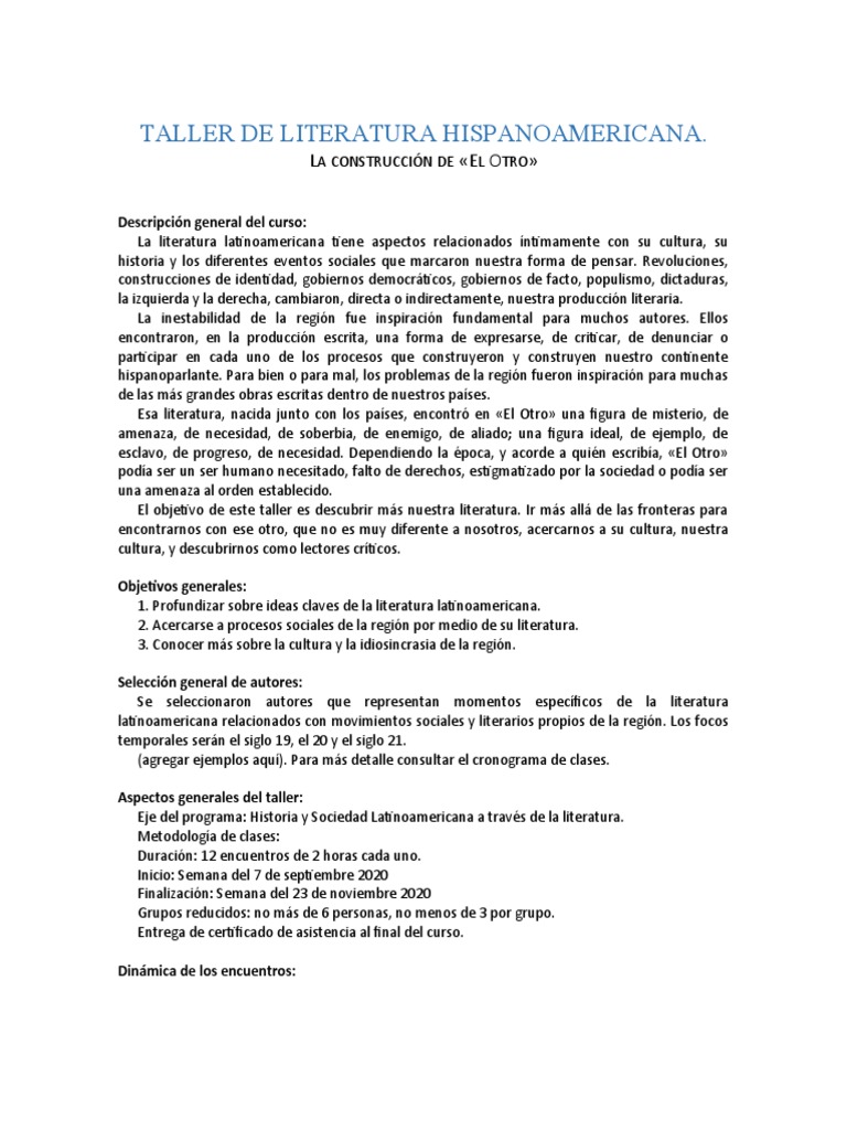 LIBROS DE LITERATURA HISPANOAMERICANA PDF visual data 6