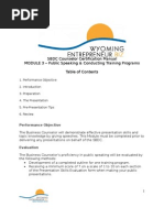 Download Module 3 Public Speaking  Conducting Training Programs by Heidi SN4714301 doc pdf
