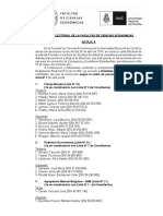 Junta Electoral de Ciencias Económicas oficializa 11 listas de candidatos