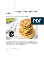Daphne Oz's Crispy, Cheesy, Veggie Corn Cakes: Get Rid of Leftover Vegetables With This Delicious Recipe