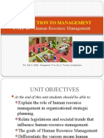 ITM - Lecture 10 - Human Resource Management 2014