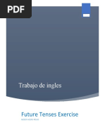 Trabajo de Ingles: Future Tenses Exercise