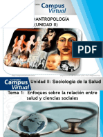 SOCIOANTROPOLOGIA (UNIDAD II) Sociología de La Salud PDF