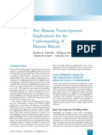Chapter 7 - The Human Transcriptome Implications For The - 2009 - Molecular Pa PDF
