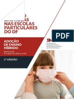 Guia de Retorno Das Aulas Nas Escolas Particulares Do DF - 2 Versão de 3 de Agosto de 2020 Às 16h - Compactado