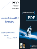 Insensitive Enhanced Blast Formulations Assessment