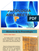 Historia de la gastroenterología y patología anorectal