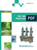 15kV - 38kV Recloser Polymer Insulated Type: WWW - Joongwon.co - KR