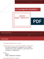 Consultoría Estadística en la Salud