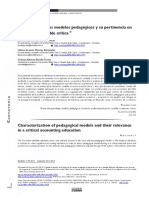 Caracterizacion de Modelos Pedagógicos