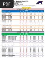 AMT - CPU Product Price List - Jan'2020 (06012020)