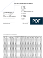 Calculo Presiones Chapipata