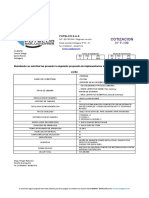 Cotizacion Sistema de CCTV Yarime Ortega