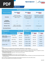 Singapore Postage Rates Guide 2025 | PDF | Envelope | Mail