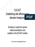 Eucast Establishing Disk Diffusion Zone Diameter Breakpoints
