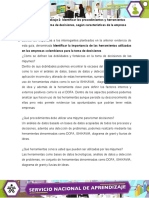 Evidencia Taller Aplicado Relacionar Las Herramientas Utilizadas para Tomar Decisiones