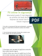 Fii Online În Siguranță