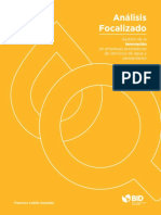 Análisis Focalizado Gestion de La Innovacion en Empresas Prestadoras de Servicios de Agua y Saneamiento PDF